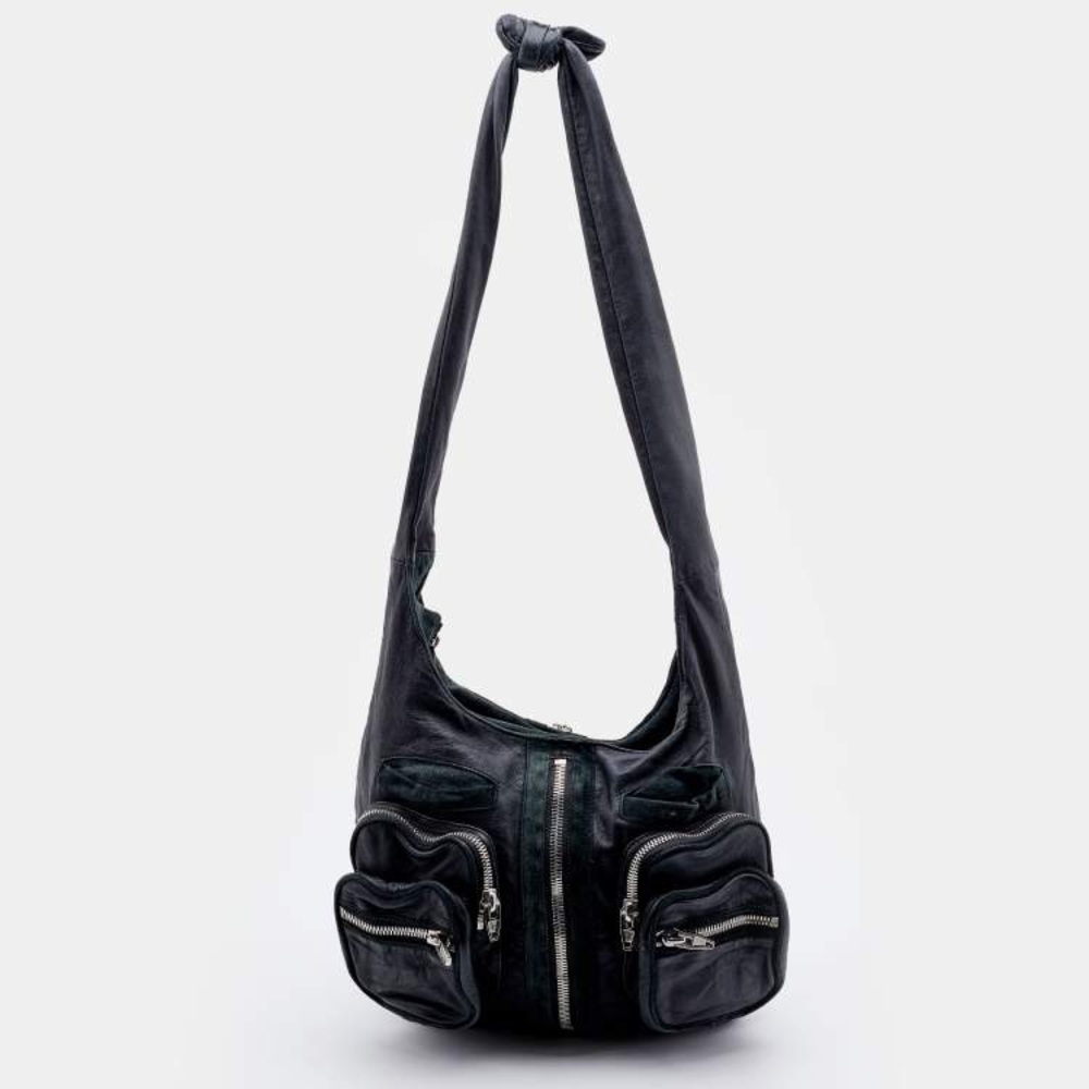 Alexander Wang Soft Washed Leather “Donna” Hobo Shoulder Bag